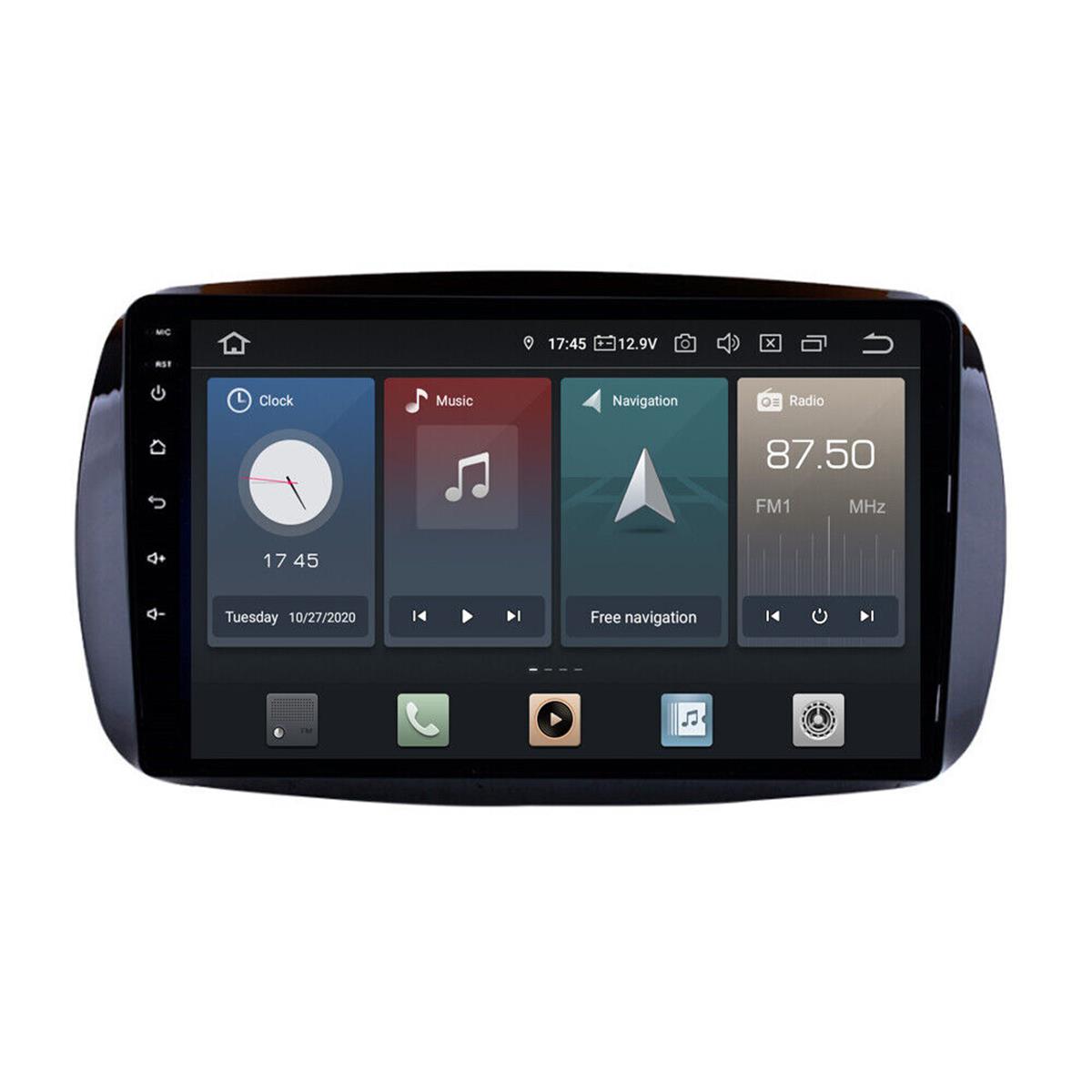 Smart Fortwo Forfour 2015-2020 CARPLAY ANDROİD AUTO 4RAM MULTİMEDYA USB KAMERA HEDİYE